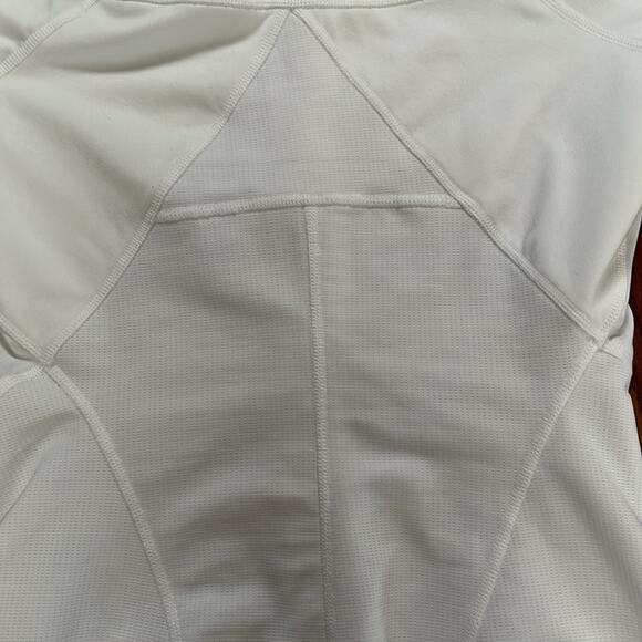 Tommie Copper Women's Compression Shirt Short Sleeve White Large Zip Up NWOT - Picture 7 of 10